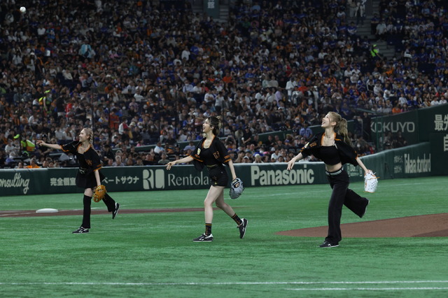 「BLACK DIAMOND SERIES2025」イベント写真 （C）YOMIURI GIANTS　（C）LAPONE GIRLS