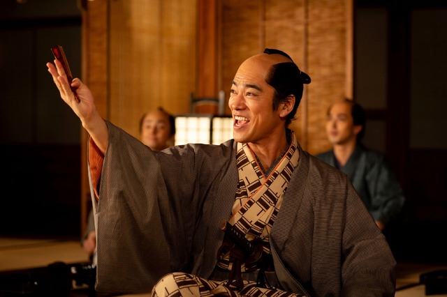 大河ドラマ『べらぼう～蔦重栄華乃夢噺～』大田南畝（四方赤良）を演じる桐谷健太　（C）NHK