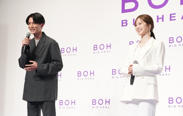 「BIOHEAL BOH 新アンバサダー就任発表会」【写真：竹内みちまろ】
