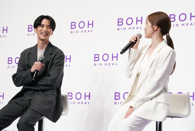 「BIOHEAL BOH 新アンバサダー就任発表会」【写真：竹内みちまろ】