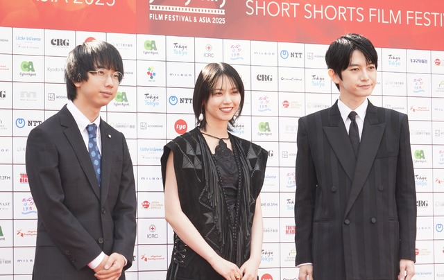 「ショートショート フィルムフェスティバル ＆ アジア 2025」（SSFF ＆ ASIA）のレッドカーペットセレモニー＆オープニングセレモニー【写真：竹内みちまろ】