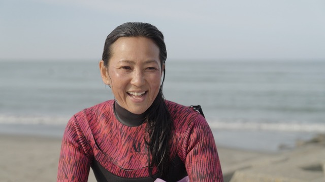 【第1回放送】ボディボーダー・堀由美恵さん　(C)フジテレビ