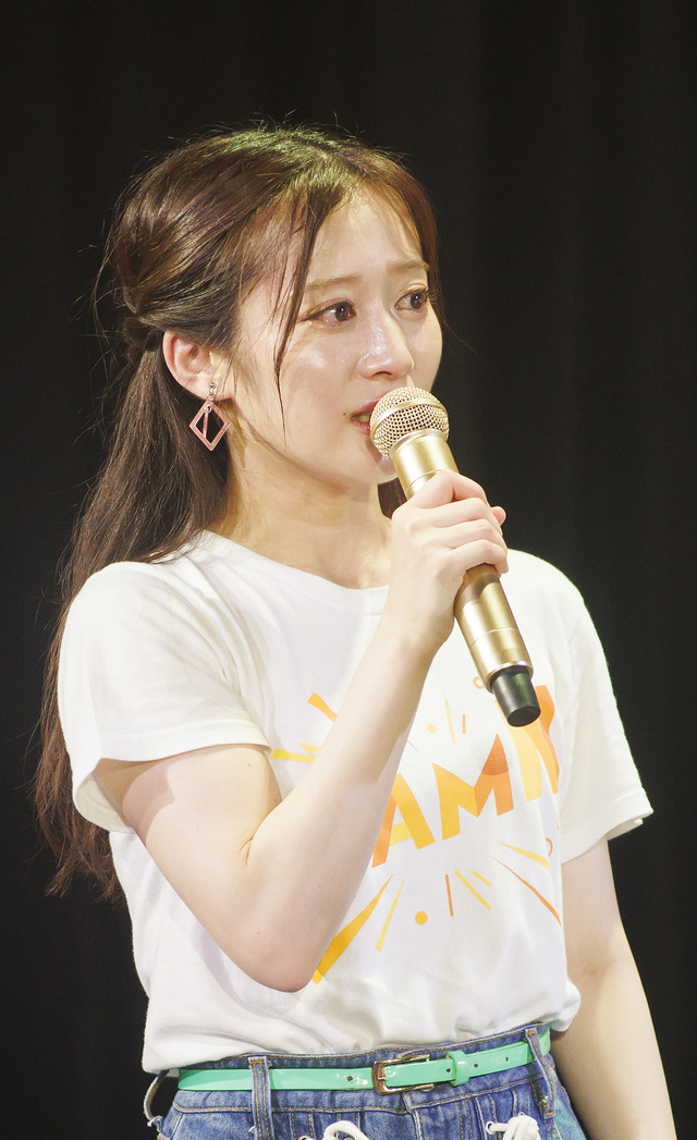 NMB48からの卒業を発表した川上千尋　（C）NMB48