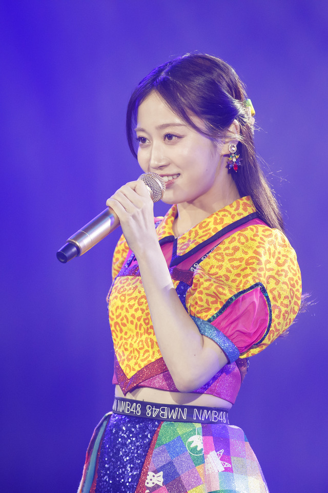 NMB48からの卒業を発表した川上千尋　（C）NMB48