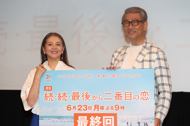 （左から）小泉今日子、中井貴一【撮影／ババショウタ】
