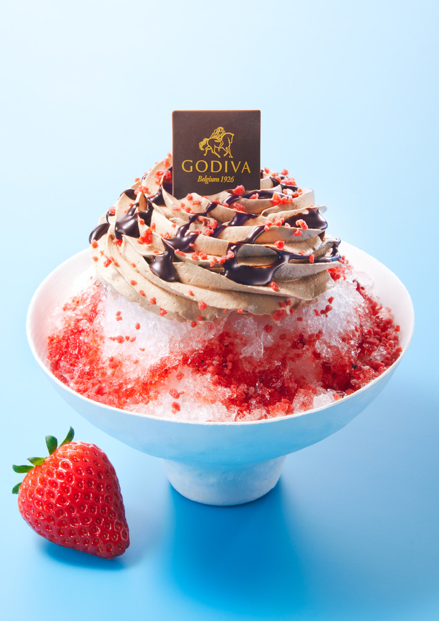 「かき氷 ストロベリー＆チョコレート」900円（税込）