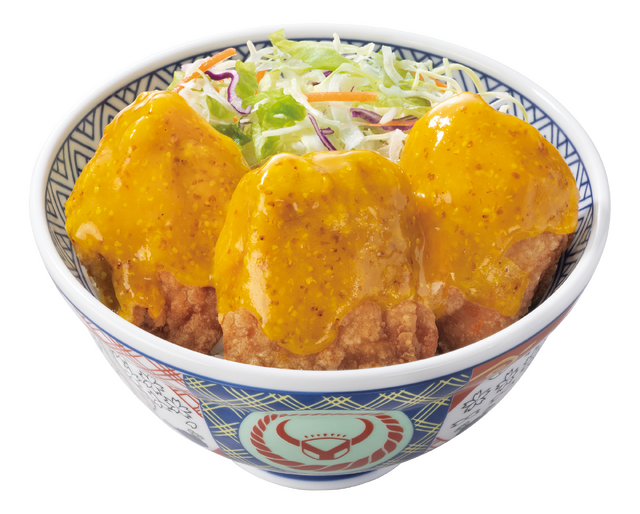 ハニーマスタードから揚げ丼　629円