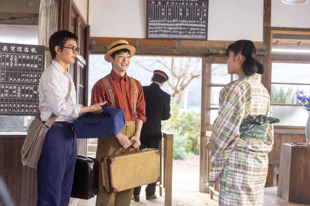 『あんぱん』に出演する辛島健太郎役・高橋文哉 (C)NHK