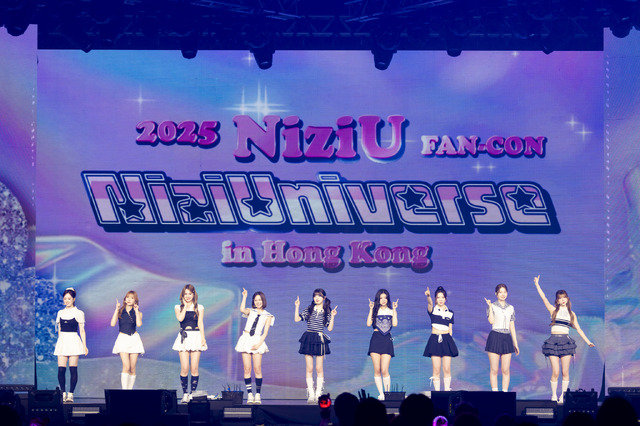 香港単独公演『2025 NiziU FAN-CON ーNiziUniverseー in Hong Kong』コンサート写真 撮影:河村美貴(田中聖太郎写真事務所)