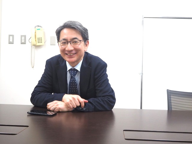 「テレビ愛知」相澤伸郎アナウンサー(撮影/山田有真)