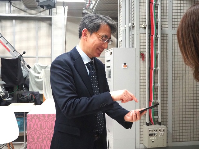 「テレビ愛知」相澤伸郎アナウンサー(撮影/山田有真)