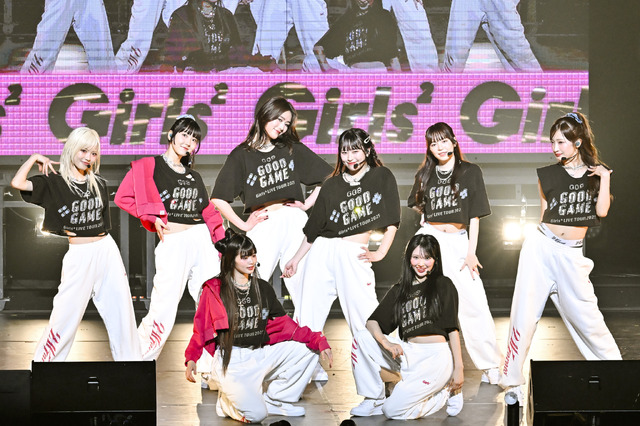 『Girls² LIVE TOUR 2025 -ガルガルエイト -6th Anniversary Party』の模様　写真／高田梓, 河村美貴, ヨシモリユウナ