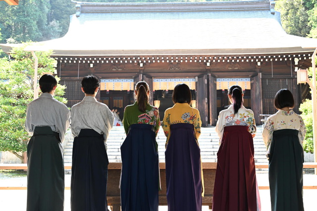 新ドラマ『ちはやふる-めぐり-』(日本テレビ)のヒット祈願 (C)日本テレビ