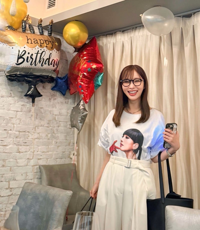 若槻千夏の誕生日会(写真はアンミカのブログより)