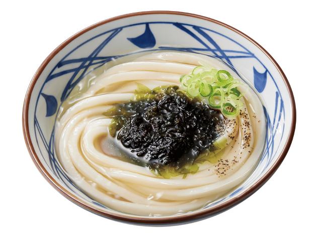 冷たーい海苔旨塩うどん (並)590円