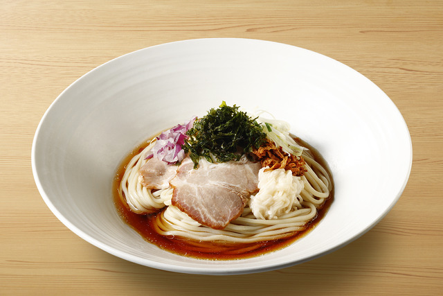 麺処ほん田監修　ニボコン　煮干しと昆布の冷しラーメン（醤油）697円（税込）