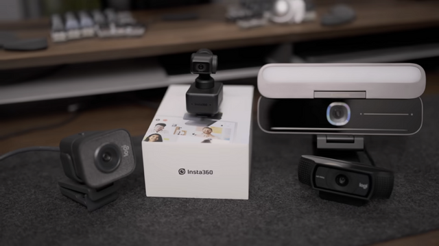 超小型・高画質・3軸ジンバル搭載の「Insta360 Link」（C）理想の書斎づくり