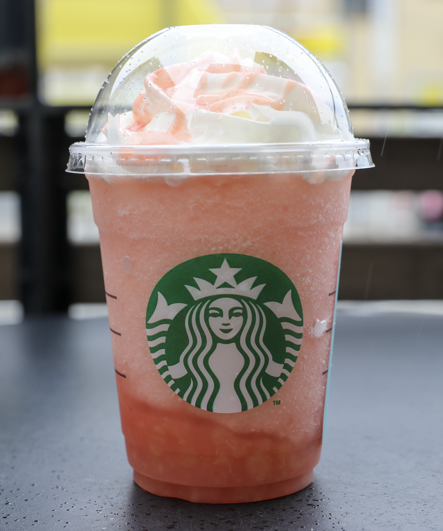 ヘブンリー ピーチ フラペチーノ