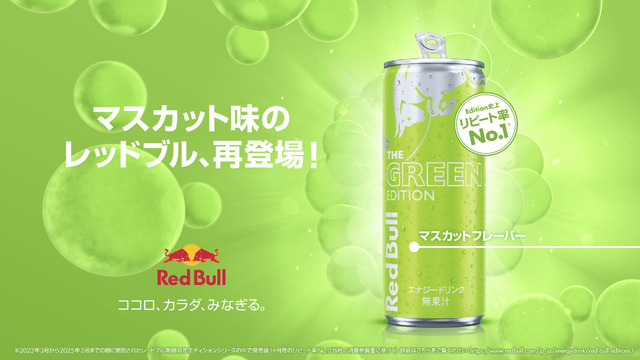 レッドブル・エナジードリンク グリーンエディション 250ml