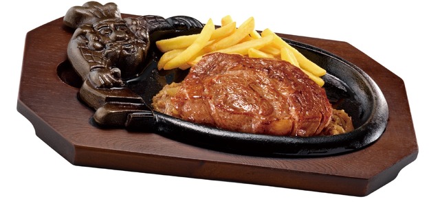 炭焼きオーシャンビーフリブロースステーキ価格：150g　2,680円（税込2,948円）