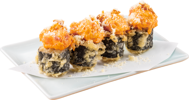 クリームチーズの揚げ細巻き 旨辛ねぎまぐろ（税込385円）