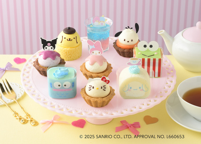 「＜サンリオキャラクターズ＞スイーツコレクション（9個入）」（税込3,564円）© 2025 SANRIO CO., LTD. APPROVAL NO. L660653　