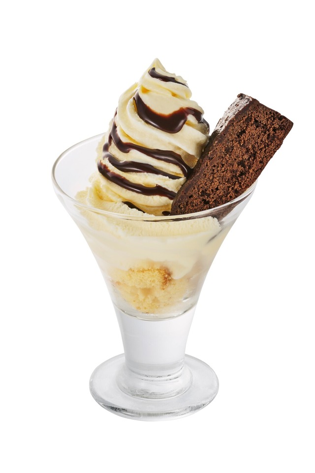 チョコ&バニラサンデー　390円