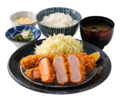 秋鮭フライ&ヒレかつ定食　1,980円(税込)