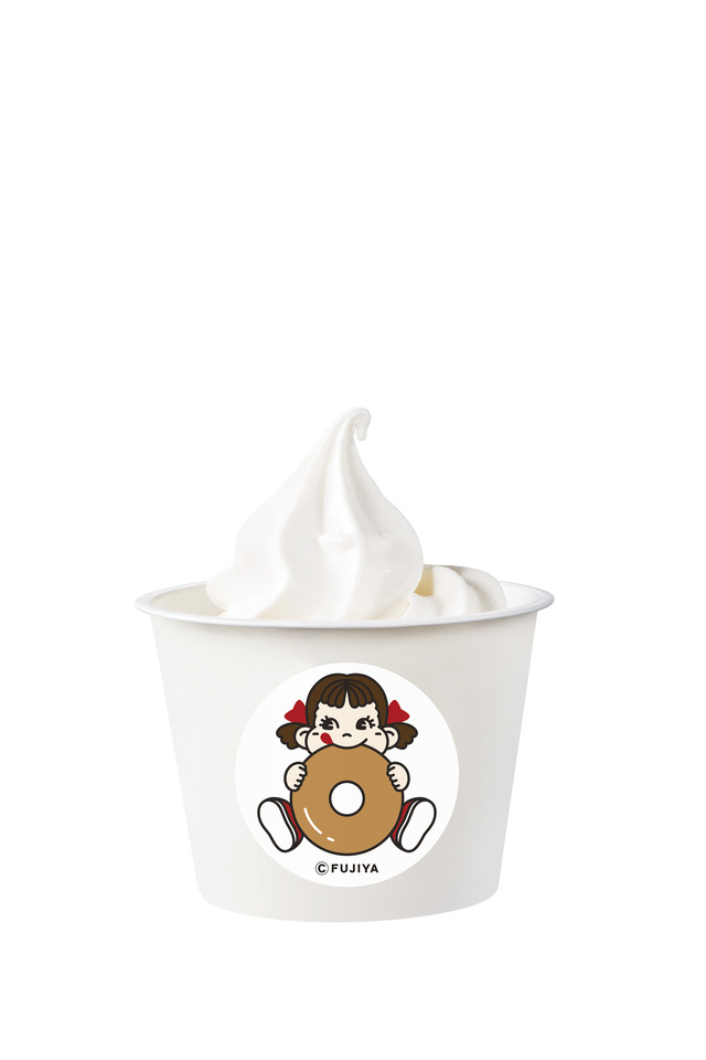 「プレミアムmilkyソフトクリーム」カップ430円(税込)