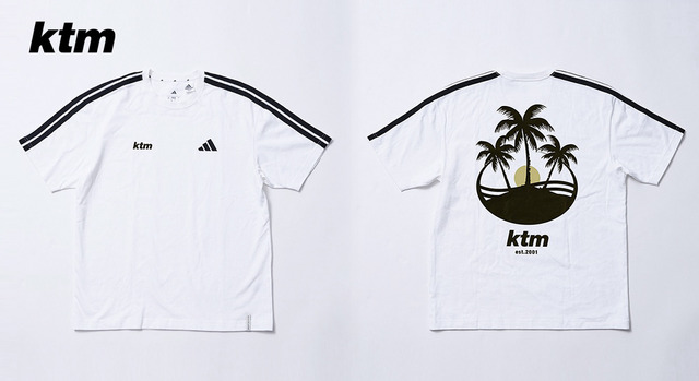 アディダス ルーズフィット スリーストライプス Tシャツ for ケツメイシ