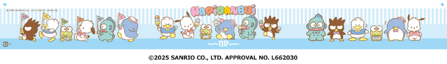©2025 SANRIO CO., LTD. APPROVAL NO. L662030