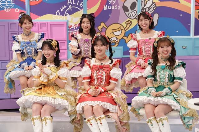 超ときめき♡宣伝部『週刊ナイナイミュージック』（C）フジテレビ