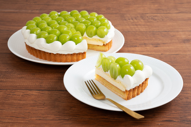 シャインマスカットのタルト　1,050円（税込）～