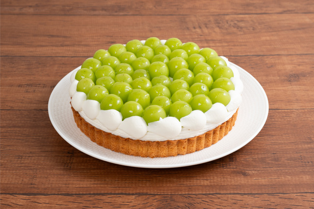 シャインマスカットのタルト　1,050円（税込）～