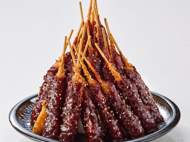 マシマシ味噌串カツ　10本／1,859円(税込)