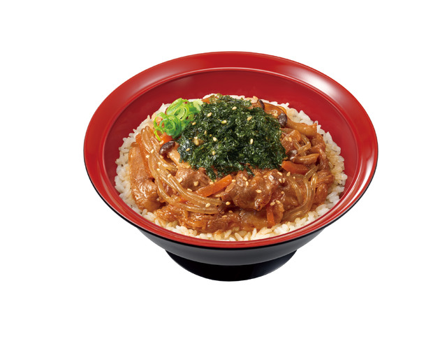 やみつき海苔プルコギ牛カルビ焼肉丼（並盛）　　770円