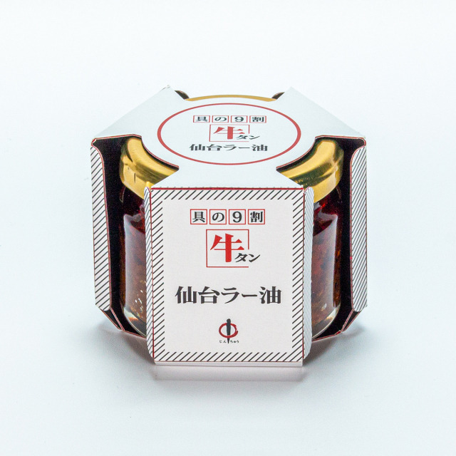 ＜宮城県＞牛タン仙台ラー油 陣中 100g 950円