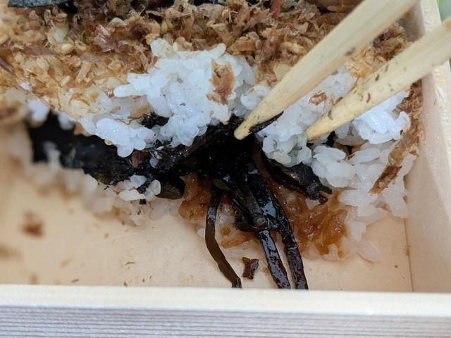 福豆屋ののり弁＠撮影　渡邉