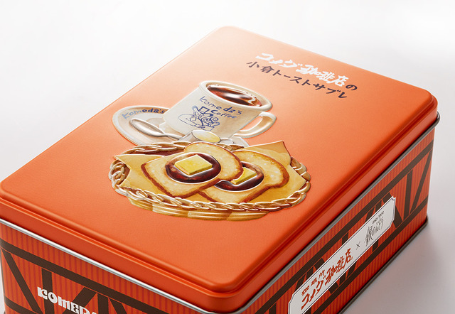 コメダ珈琲店の小倉トーストサブレ 5個入＜スぺシャル缶＞2,052円(本体価格1,900円)