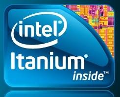 「Intel Itanium inside」のロゴ