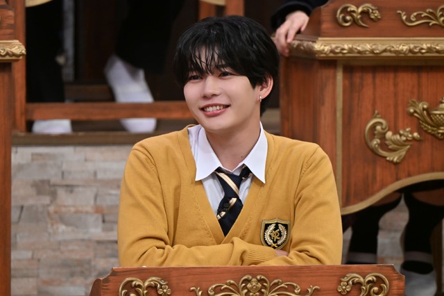 長尾謙杜（なにわ男子）『呼び出し先生タナカSP』（C）フジテレビ