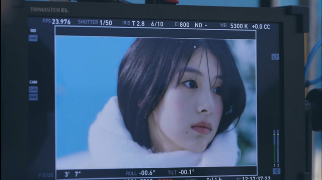 出口夏希　明治「メルティーキッス」新CMメイキング