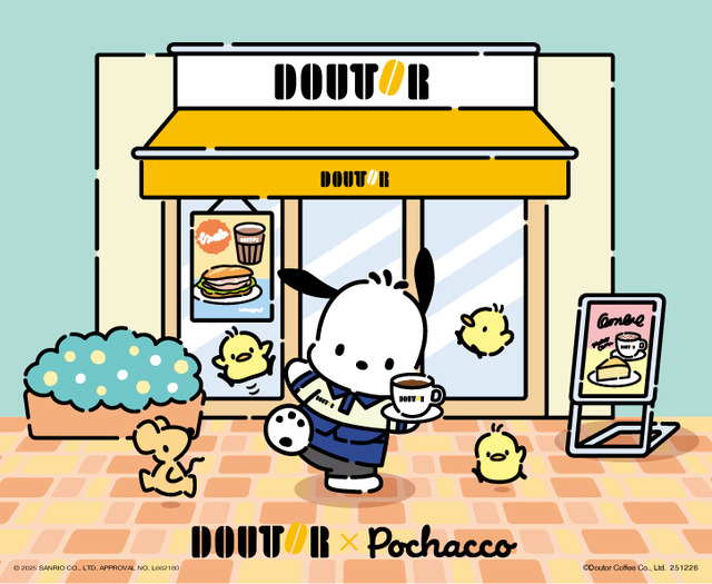 ©Doutor Coffee Co., Ltd. 251023© '25 SANRIO CO., LTD. APPR. NO. L662180