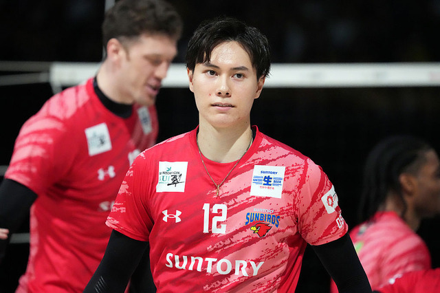 髙橋藍(Photo by Koji Watanabe/Getty Images)