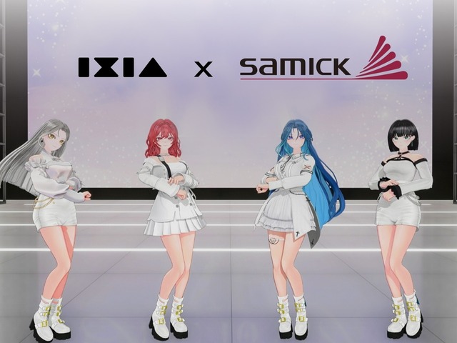 今年8月誕生の新人！韓国バーチャルガールズグループ「IXIA」、老舗楽器メーカーとのコラボ発表