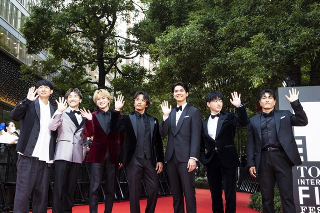 GENERATIONS、TIFFのレッドカーペットに登場！ドキュメンタリー映画が世界初披露