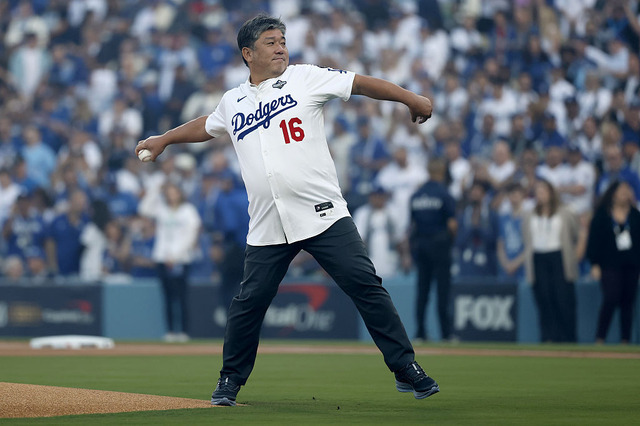 野茂英雄氏(Gina Ferazzi / Los Angeles Times via Getty Images)