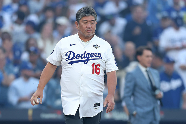 野茂英雄氏(Photo by Patrick Smith/Getty Images)