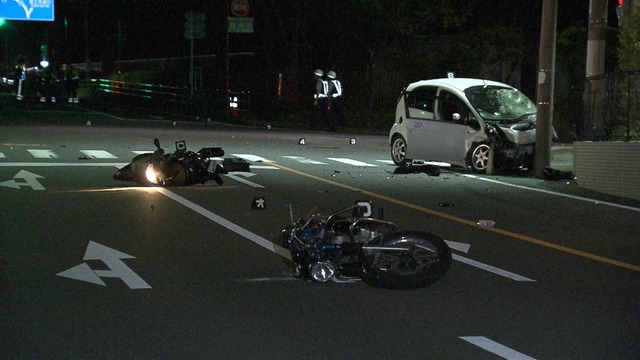 「別府ひき逃げ殺人事件」の現場（C）NHK