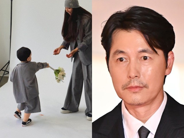 婚姻関係にないチョン・ウソンとの間に生まれた息子を突然公開　「父親を守りたい」と語っていた年下モデルに賛否